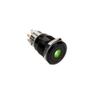 DimasTech Vandalism switch/button 19mm, Blackline Dot - RGB