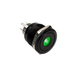 DimasTech Vandalism button 25mm, Blackline Dot - RGB