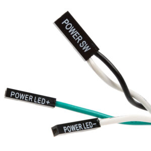 Impactics Vandalism Switch 19mm, IP65, blue LED - juodos spalvos - Image 2
