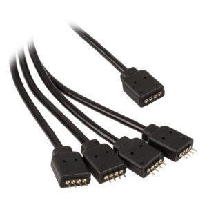 Akasa RGB 4-way splitter cable - 50 cm