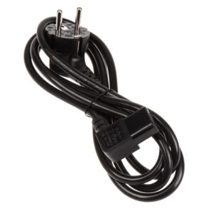 Kolink power cable SchuKo to IEC C13, 90 degrees - 1.8m - Image 2