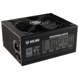 Kolink Continuum 80 PLUS Platinum PSU, modular - 1200 Watt