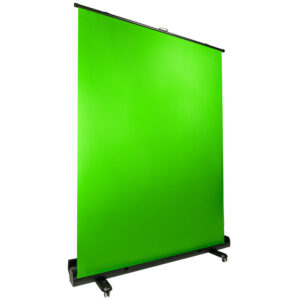 Streamplify SCREEN LIFT Greenscreen, hydraulic, rollable - 200 x 150 cm