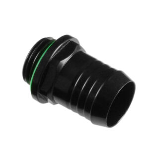 Bitspower jungtis tiesi G1/4 colio AG ant 13 mm vidinio skersmens – matinės juodos spalvos