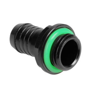 Bitspower jungtis tiesi G1/4 colio AG ant 10 mm ID – matinės juodos spalvos - Image 2