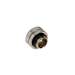 Bitspower Multi-Link adapteris, tiesus G1/4 colio AG ir 12 mm išorinio skersmens kietas vamzdelis – blizgiai juodas
