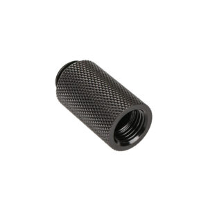 Bitspower Adapter G1/4 inch female to G1/4 inch male - 30mm, matte black
