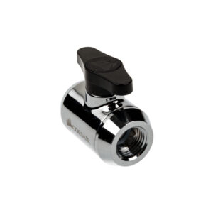 Corsair Hydro X Series XF Ball Valve - chrome - Image 1