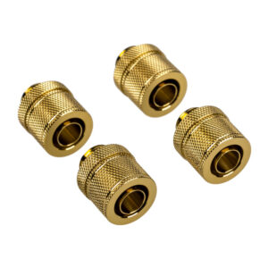 Corsair Hydro X Series XF Compression G1/4 13/10 Fittings Four Pack - gold - Image 1
