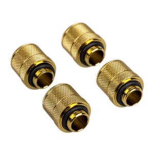 Corsair Hydro X Series XF Compression G1/4 13/10 Fittings Four Pack - gold - Image 2