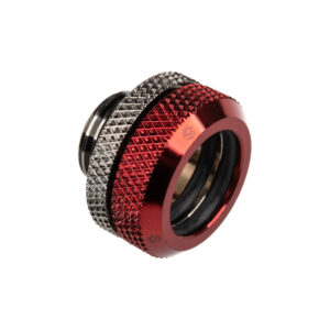 Bitspower Multi-Link Adapter Connection straight G1/4 inch female thread to 14mm OD hard tube - glossy black