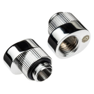 Bitspower Extension Offset - silver, pack of 2