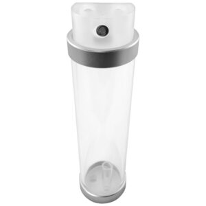 Singularity Computers Protium Reservoir 200mm - Acrylic, frosted, silver