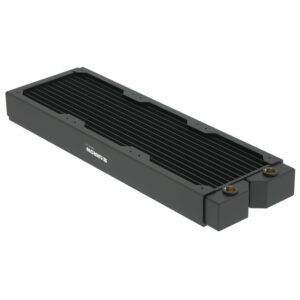 Barrow Dabel-40a Radiator 360 mm - black
