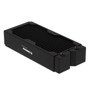Barrow Dabel-60d Radiator 240 mm - juodos spalvos