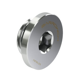 Barrow closure plug G1/4 inch female thread - silver