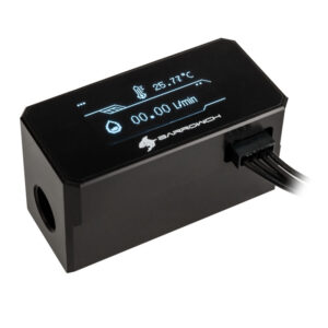 Barrow flow meter OLED - black