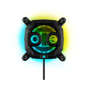 Corsair Hydro X Series XC7 RGB PRO CPU Water Block LGA 1200/1700, AM4/AM5 - black - Image 1