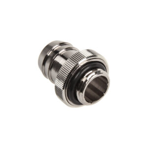 EK Water Blocks EK-HFB fitting straight G1/4 inch female thread to 12mm ID - nickel silver - Image 2