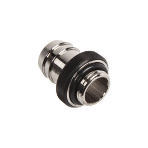 EK Water Blocks EK-HFB Connector Straight G1/4 Inch Female Thread to 12mm ID - Black - Image 2