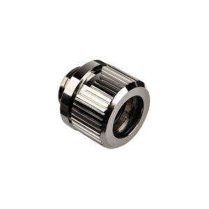 EK Water Blocks EK-Torque HDC 12 Straight Fitting G1/4 Inch BSP to 12mm OD Hard Tube - Silver