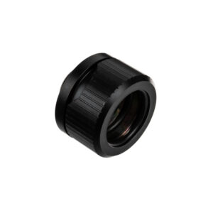 EK Water Blocks EK-Torque HDC 16 fitting straight G1/4 inch BSP to 16mm OD hard tube - black - Image 1
