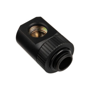 EK Water Blocks EK-Torque Adapter 90 Degree G1/4 inch Male to G1/4 inch Female - Rotatable, Black - Image 2
