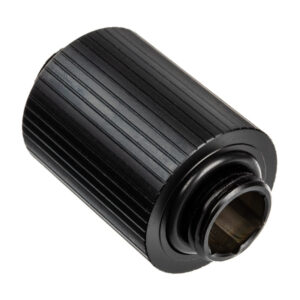 EK Water Blocks EK-Quantum Torque G1/4 Inch Extension Straight MM 28 - Black - Image 1