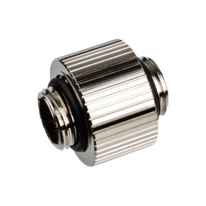 EK Water Blocks EK-Quantum Torque G1/4 Inch Extension Straight MM 14 - Nickel - Image 2