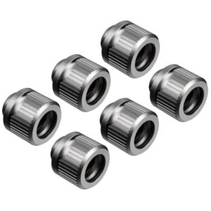 EK Water Blocks EK-Quantum Torque HDC 12 - 6-pack, Satin Titanium