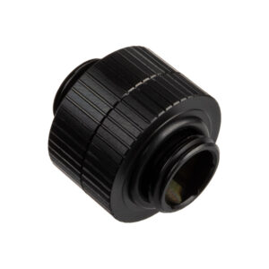 EK Water Blocks EK-Quantum Torque G1/4 Inch Extension Straight Fitting 14mm - Rotatable, Black