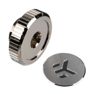 EK Water Blocks EK-Quantum Torque Plug G1/4 inch - with EKWB Logo, Nickel