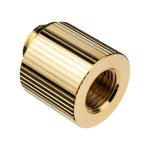 EK Water Blocks EK-Quantum Torque G1/4 Inch Extension Offset MF 3 - gold