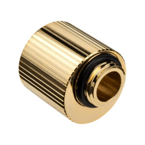 EK Water Blocks EK-Quantum Torque G1/4 Inch Extension Offset MF 3 - gold - Image 2