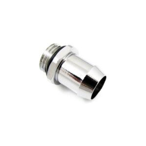 XSPC jungtis tiesi G1/4 colio AG ant 13 mm ID - chromuota, sidabrinė