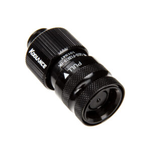 Koolance QD3 quick release straight female to 19/13mm - no-spill, black