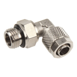 Innovatek Connection 90 Degree G1/4 Inch Female Thread to 10/8mm - Silver