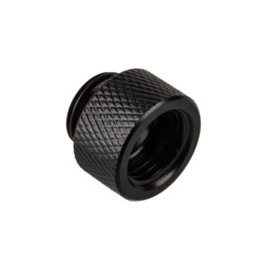 Alphacool Eiszapfen Adapter straight G1/4 inch female to G1/4 inch male - black