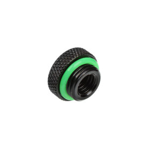 Bitspower G1/4 Inch AG Stop Fitting - II, black matte - Image 2