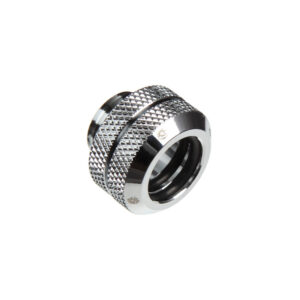 Bitspower Multi-Link Adapter Connection straight G1/4 inch AG to 12mm OD Hardtube - silver glossy