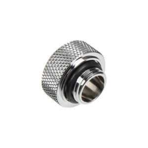 Bitspower Multi-Link Adapter connection straight G1/4 inch AG to 16mm OD hard tube - shiny silver - Image 2