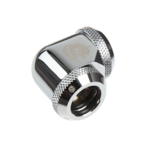 Bitspower Multi-Link Adapter 90 Degree 12mm OD to 12mm OD Hardtube - shiny silver - Image 2