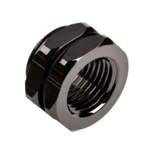 XSPC Case Pass-Through G1/4 inch - chrome black