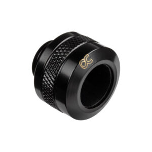Alphacool Eiszapfen PRO fitting 13mm hard tube G1/4 - black - Image 1
