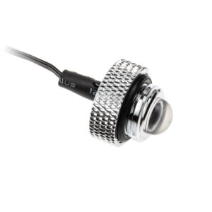 XSPC ARGB LED Stop Plug, G1/4, 5V 3Pin - chrome - Image 1