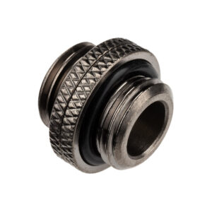 Alphacool ES Dual Adapter, Plug-in, G1/4 Female to G1/4 Female - Black