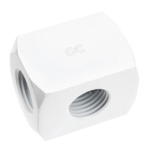 Alphacool HF 3-way connection distributor G1/4 - white