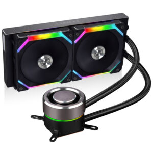 Lian Li GALAHAD 240 SL, AiO CPU Cooler, ARGB - juodos spalvos - Image 2