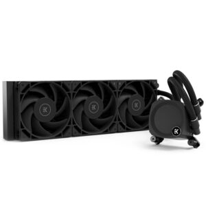EK Water Blocks EK-Nucleus AIO CR360 Dark All-in-One Liquid Cooler - juodos spalvos