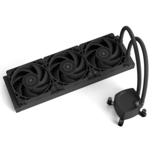 EK Water Blocks EK-Nucleus AIO CR360 Dark All-in-One Liquid Cooler - juodos spalvos - Image 2